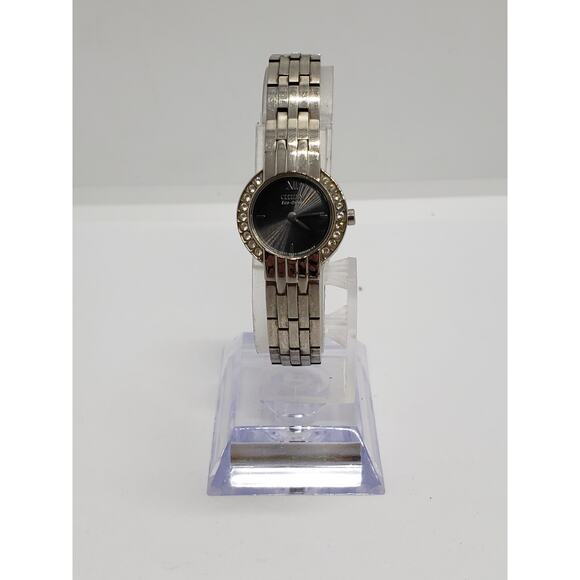 Citizen Eco-Drive women\'s watch. Black opalescent face. 295103 Working watch main image 7